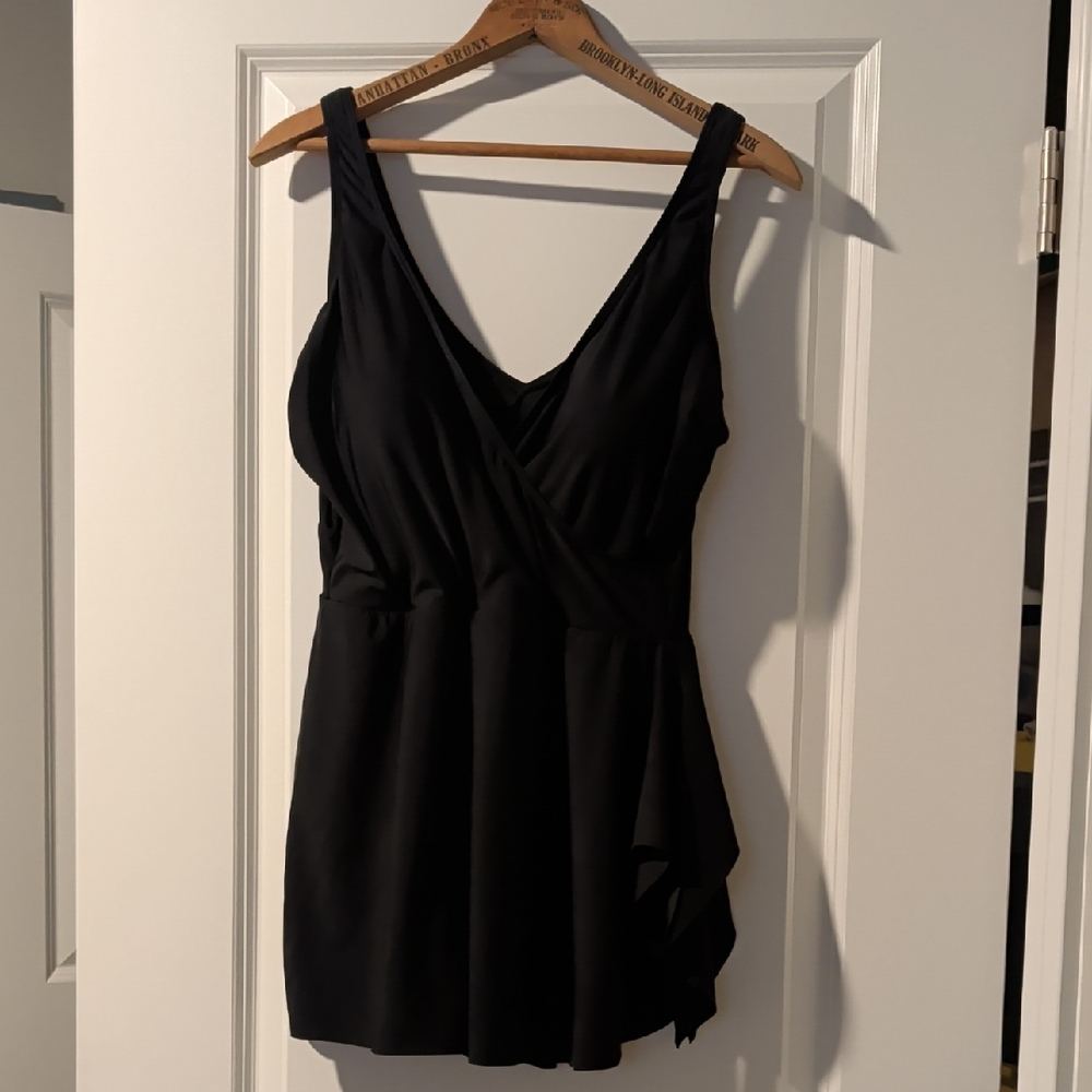 Talbots Black Women's Swim One Piece